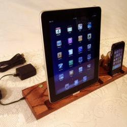 DUAL Unit - iPad - iPhone - iPod - with 4 USB Ports - Sync and Charging iDock Station iPad dock - iPhone4 Charging