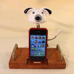 The Web Cam Dock - iPhone Dock - iPod Dock - Charger and Sync Station - Cute Cam with Mic - iPhone4 Docking Iphone Dock